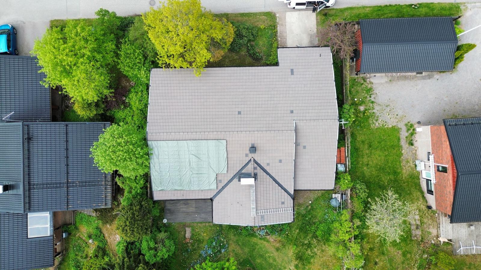 Tiilikatto ennen kuva 1